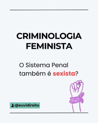 O direito penal é neutro? Ou será que ele pune com mais força quem ousa sair do papel que a sociedade espera?

Quando uma mulher comete um crime, o julgamento raramente se limita ao que está no Código Penal. Ela é avaliada por quem é, pelo que deveria ser e não foi. Se não demonstrar fragilidade, arrependimento, se for mãe e “não tiver pensado nos filhos”, a punição costuma vir mais pesada.

Isso acontece porque o sistema penal também é atravessado por gênero, raça e classe. E quem estuda criminologia feminista não tem dúvida: as mulheres, especialmente as negras e pobres, são as mais atingidas pela seletividade e pelo moralismo do Judiciário.

Não é “passar pano”. É olhar com mais cuidado para o que o sistema insiste em ignorar: coação, sobrevivência, abandono, vulnerabilidade. A maioria chega ao sistema devido as violências anteriores inclusive negligência do próprio Estado.

No carrossel de hoje, reuni 6 frases que escancaram essas contradições. Frases que não são concessivas, nem panfletárias, mas necessárias. Porque pensar justiça é também pensar quem está sendo punido, como, por quê e com que custo.