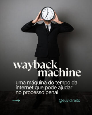 Já ouviu falar do Wayback Machine? 

Se o print é eterno ele é soberano.

Se o conteúdo for público ele é bem mais aceito como prova digital do que um print pois ele permite comprovar integridade e rastreabilidade e a partir daí tomar as medidas cabíveis no processo.

Com ela, é possível acessar conteúdos que já foram apagados, verificar o que estava publicado em determinada data e comprovar que certas informações realmente existiram.

Mas nem tudo que está online pode ser salvo por essa ferramenta infelizmente.

📍 web.archive.org

Já salva o link e qualquer coisa que acontecer não exite em usar e contatar sua advogada.