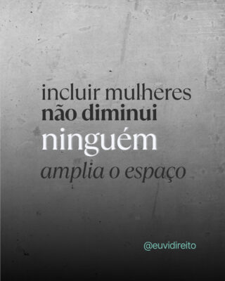 Com a aposentadoria do ministro Barroso, abre-se uma nova vaga no Supremo Tribunal Federal. E com ela, a oportunidade de dar um passo importante rumo a uma Justiça mais plural, mais diversa e mais próxima da sociedade que representa.

Não faltam nomes qualificados. O que falta, há décadas, é equilíbrio.

Entre os 11 ministros da mais alta corte do país, apenas 3 foram mulheres em toda a história. Hoje, há apenas uma.

Por isso, não é à toa que tantas vozes têm se unido em torno da ideia de que esta vaga deve ser preenchida por uma mulher.
Não se trata de favoritismo, imposição ou exclusão.
Trata-se de justiça diante do número de mulheres altamente qualificadas para assumir essa vaga.

Somos mais da metade da população e mais da metade do eleitorado.
E seguimos sendo minoria nas posições de poder que decidem por nós sem conhecer ou viver as nossas realidades.

Porque é difícil justificar a ausência feminina em um tribunal que julga questões que afetam a vida de todas as pessoas e, mesmo assim, seguirmos sendo minoria nos espaços de decisão.

Falar de representatividade não é dividir.
É ampliar. É incluir. É reconhecer capacidades que sempre existiram, mas nem sempre foram reconhecidas.

Que essa escolha seja um compromisso e não apenas uma decisão política.